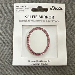 NEW Pink Selfie Mirror for Phones NIB